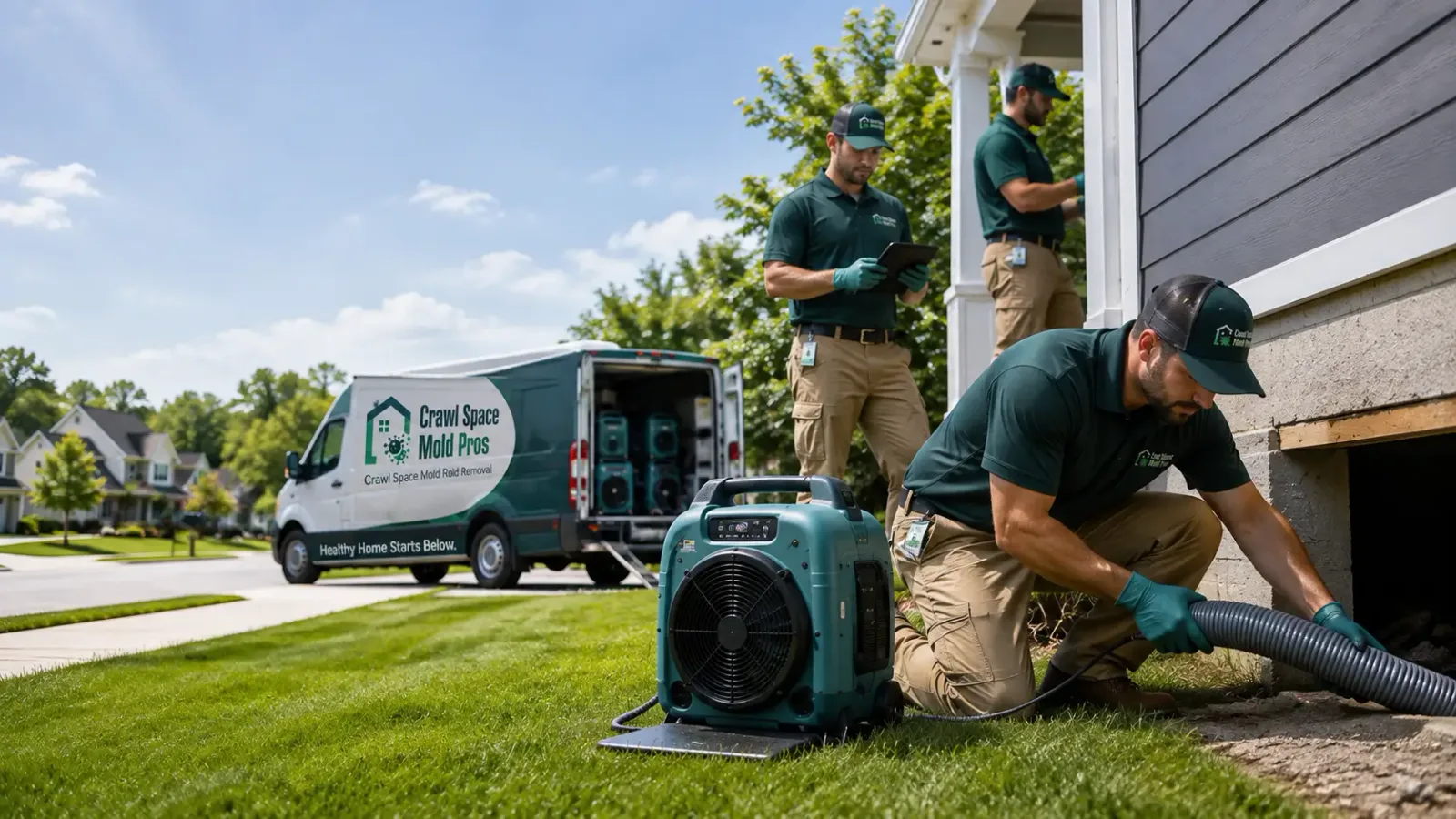 Crawl Space Mold Removal in Moore, TX